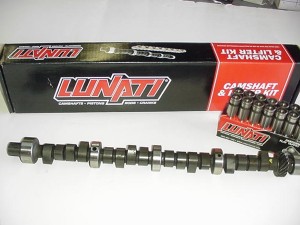 Lunati Voodoo series cam kit. Hydraulic Flat Tappet Cam. Hot Street cam, likes 2800 converter, Hi-Rise type dual plane intake with 750cfm carb, headers, 10:1 compression and 3.73 gears. RPM Range: 2200-6400 Likes up to 200HP nitrous.