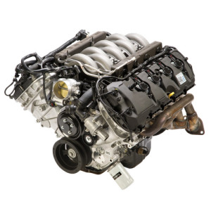 “Coyote” crate engines are backed by a 2 year/ 24,000 mile warranty except for the M-6007-M50S which is the “sealed” version for racing. Ford Racing also has many performance parts available to upgrade your  Coyote from camshafts, ­intakes, cylinder heads, and superchargers.