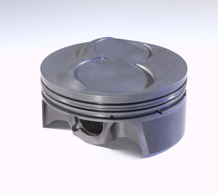 some performance pistons may be vented vertically or horizontally with gas ports to help ring sealing at high rpm.