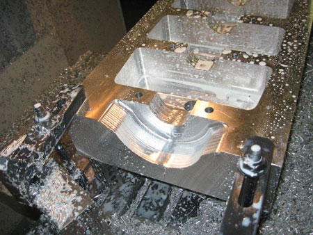 if you can design, map and program a part for a cnc machine, figure out a way to fixture it and acquire the right machine tools to cut it, the only limitations on what you can do are the physical dimensions of the part you want to machine and the size limitations of your cnc equipment.