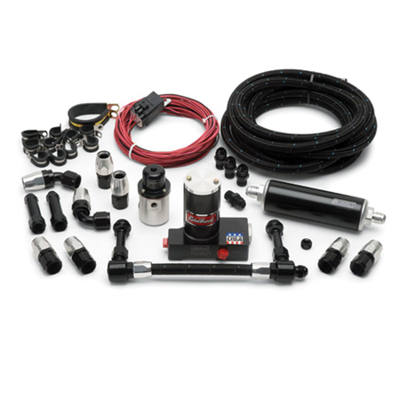 several manufacturers offer complete kits with everything you need to upgrade your fuel system. 