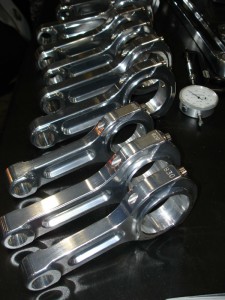 The correct length is vital when selecting connecting rods. Rod ratio is the length of a connecting rod (center to center) divided by the stroke of the crankshaft.