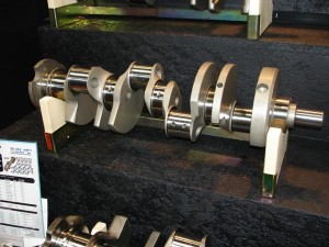 The journals on a high performance crank should be perfectly round and polished to specifications.    Photo courtesy of Scat Enterprises Inc.