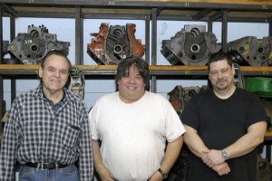 The Dayton, Ohio area is certainly endowed with a number of outstanding engine builders. Here are the three that contributed to this article, (L-R) Bob Kammer, Gregg Montgomery and Eric Jackson.