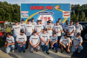 Engine giveaway contestants, the Ninth Annual Funny Car Nationals, US 131 Motorsports Park, Martin, MI