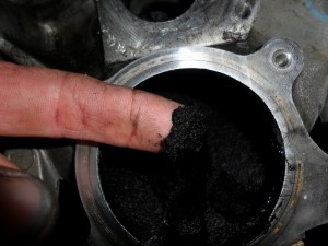 “Soot” becomes an issue when utilizing an EGR valve. The ­exhaust gas displaces the oxygen which in turn creates a cooler ignition burn.