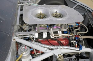 The Keselowski team uses a NASCAR Mopar 358 engine.