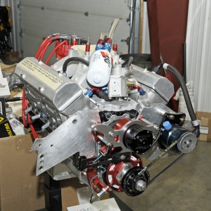 This Bischoff small block Chevy drag engine is worth an impressive 950 horsepower.