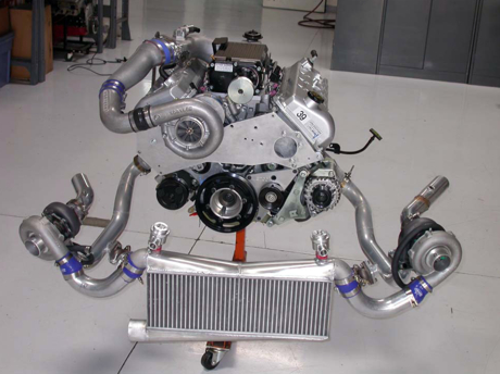 Richard Holdener spoke about developing this compound forced induction Ford Modular engine at this year's AETC.