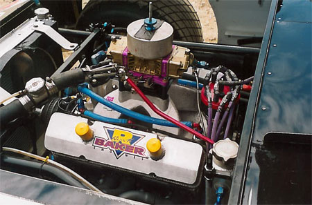 the biggest variable affecting engine displacement is track conditions, according to experts, specifically the amount of traction on the track. (photo: malcuit racing engine)