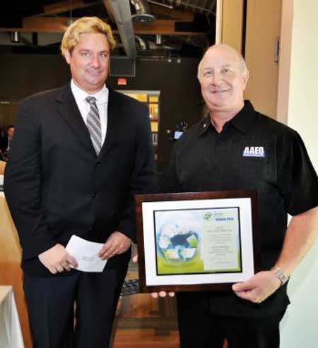 AAEQ was honored in 2010 for its support of the 