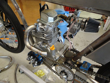 some small engines can be profitable to build/rebuild while others are not. small motorbike manufacturer sportsman flyer  builds a honda clone gx200 for its bonneville machines and even set a world record in the 175cc class.