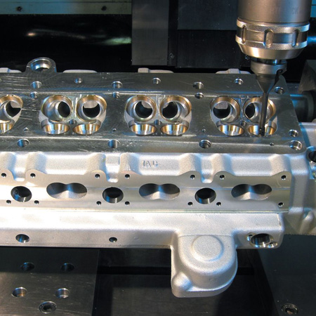 ohc heads have better port configurations than ohv style heads. without the pushrods getting in the way, an ohc cylinder head can use straighter ports.