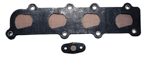 figure 2 the use of a screened gasket between the intake and injector manifold would stop any previous failure debris from entering a newly installed engine.