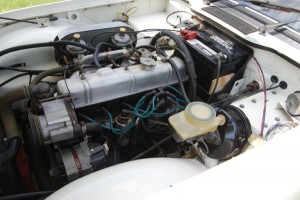 The Triumph TR6 uses an overhead-valve inline six that has lots of power, but is also known for thrust washer wear that causes crankshaft movement.
