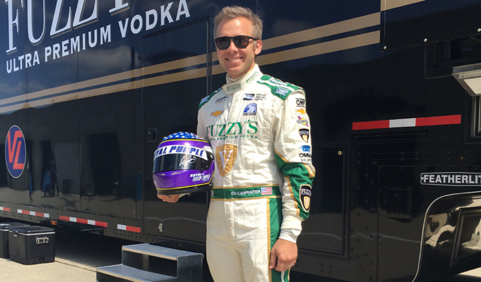 Famed IndyCar Driver Ed Carpenter to Feature Royal Purple Logo on Racing Helmet for 2016 Season