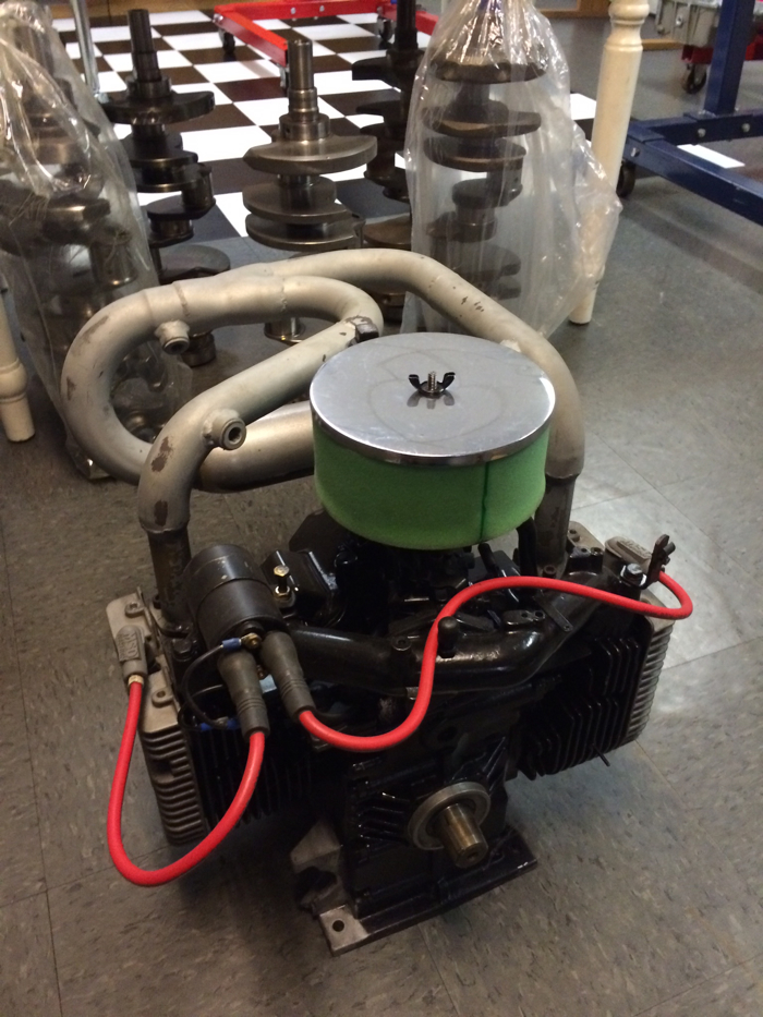 Winter is a great time to work on smaller engines such as this 45HP Kohler KT17 flat head mini tractor pulling engine.