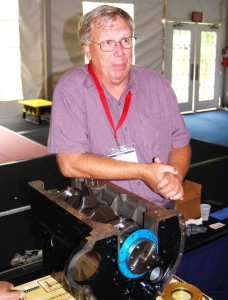Steve Yott conducted a workshop about sealing oil leaks in Triumph engines during the Vintage Triumph registry’s meet in Lake Geneva, WI.