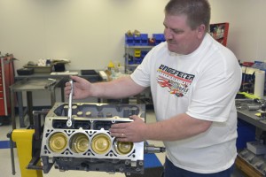 Camshaft installation is handled by Doug Skoczylas at Lingenfelter’s Wixom, MI assembly facility.