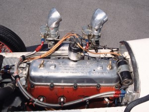 Both the Miller and Schofield names are contained on the valve cover of this engine.