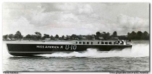 Miss America X was the first boat to travel faster than two miles per minute on the water when it topped out at 125.42 mph in 1932.
