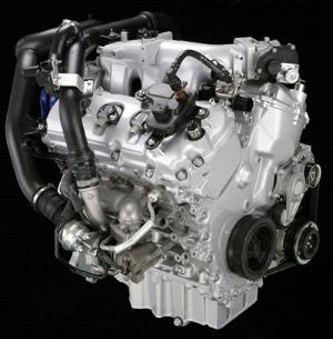 Ford's new, smaller-displacement turbocharged EcoBoost V6 engine 
</p>
</p>
	</div><!-- .entry-content -->

		<div class=