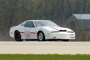 The C Production Firebird at speed, its best effort being a 190 mph effort.