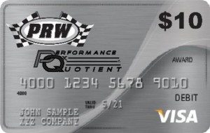 PRW Rebate Card