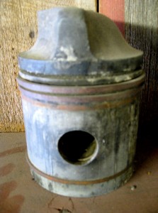 Photo 5 - This is a stock piston out of a 1946 Fairmont 2-cycle engine.