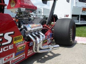 Pat Fitzpatrick's dragster