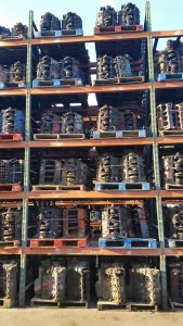 Engine cores being stored, waiting for that “right” application to be used once more. Photo courtesy of AA Midwest/EngineQuest.