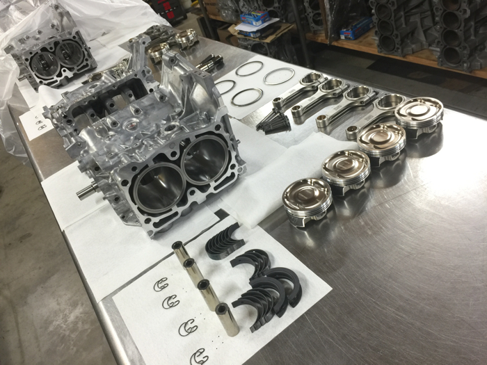 Howard Anderson says he sees primarily Honda and Subaru engines, but also does work on Nissans and Toyotas. Photo courtesy of AR Fabrication.