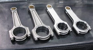 Connecting rods come in various styles and lengths. Choosing the one that’s “right” for a given application depends more on strength, loading and RPM than rod ratio.